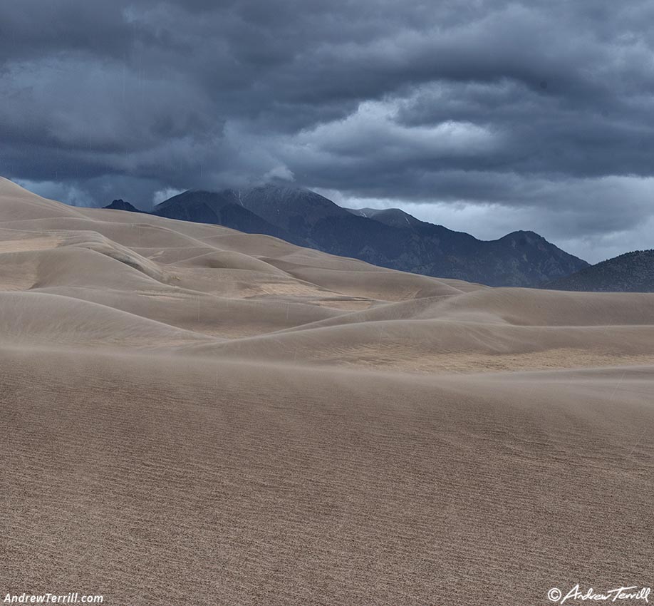 Great Sand Dunes and stormy sky - 11 April 2026