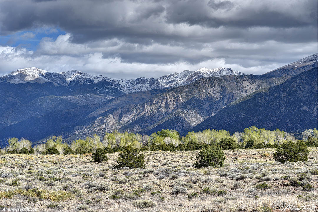 San Luis Valley and Sangre De Cristo Range - 12 April 2026