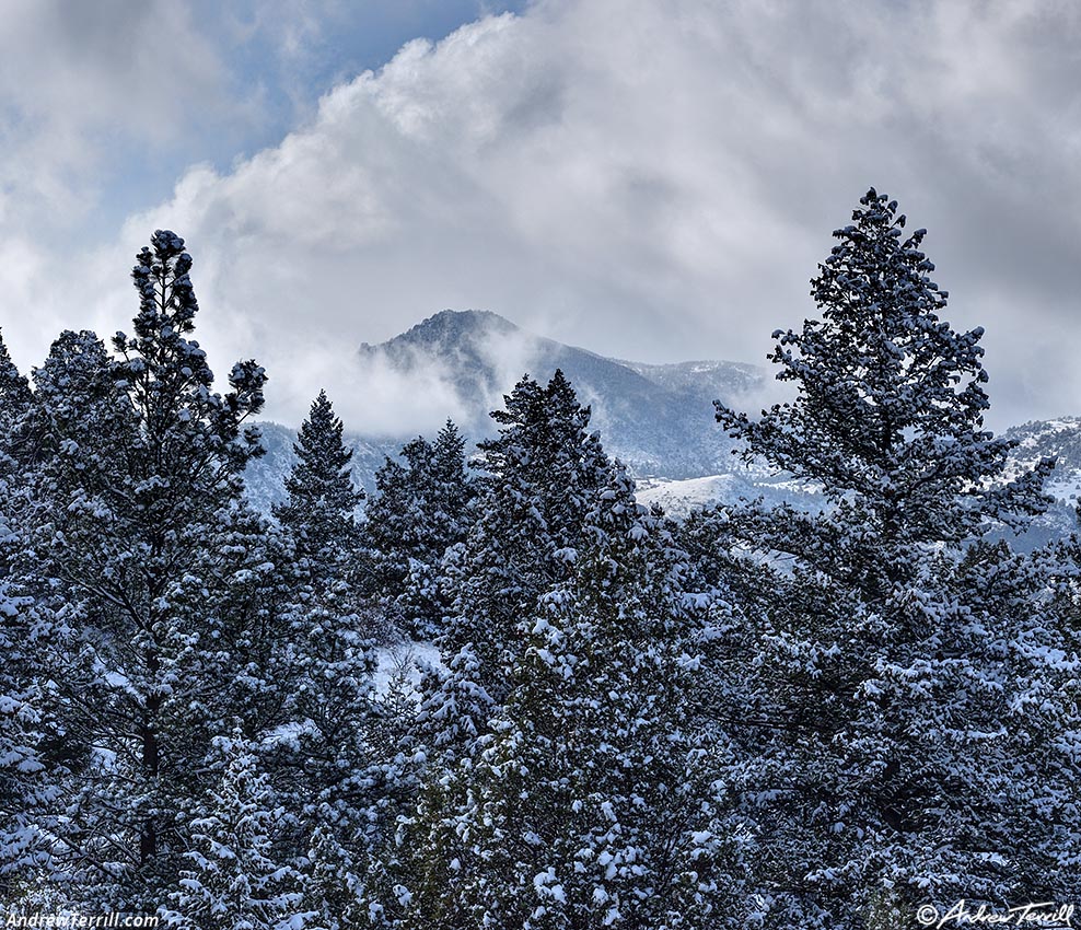 snow storm clearing April 17 2026