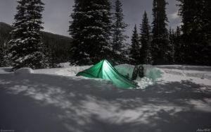 How to camp in the cold