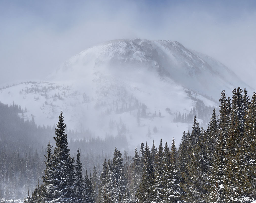 wild weather near brainard lake colorado february 2021