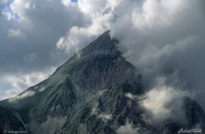 gran sasso d italia monte d intermesoli clouds abruzzo apennines italy