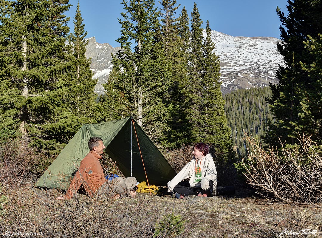 tarp camp in colorado