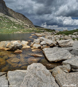 Chicago Lake On a Stormy Day Mount Evans Wilderness