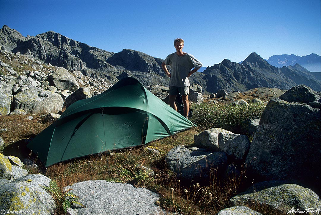 camp italian alps September 1997