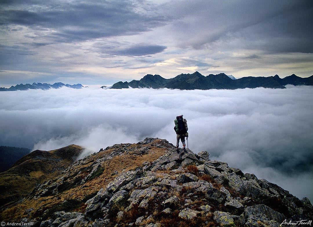 Alps Backpacker Above The Clouds October 1997