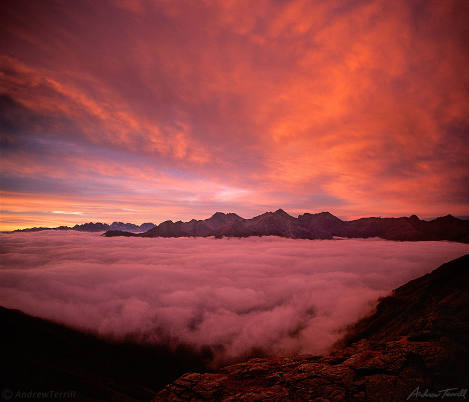 alpine sunrise September 1997