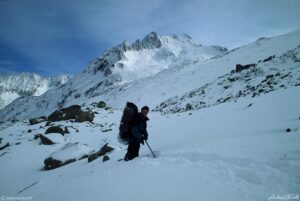 deep snow in the alps October 1997