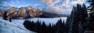 cloud sea alps austria November 1997