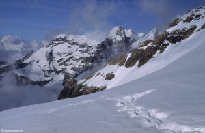 looking east from the hohturli pass bernese oberland switzerland alps