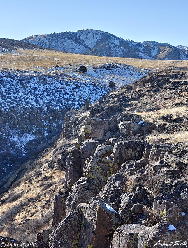 foothills above golden colorado