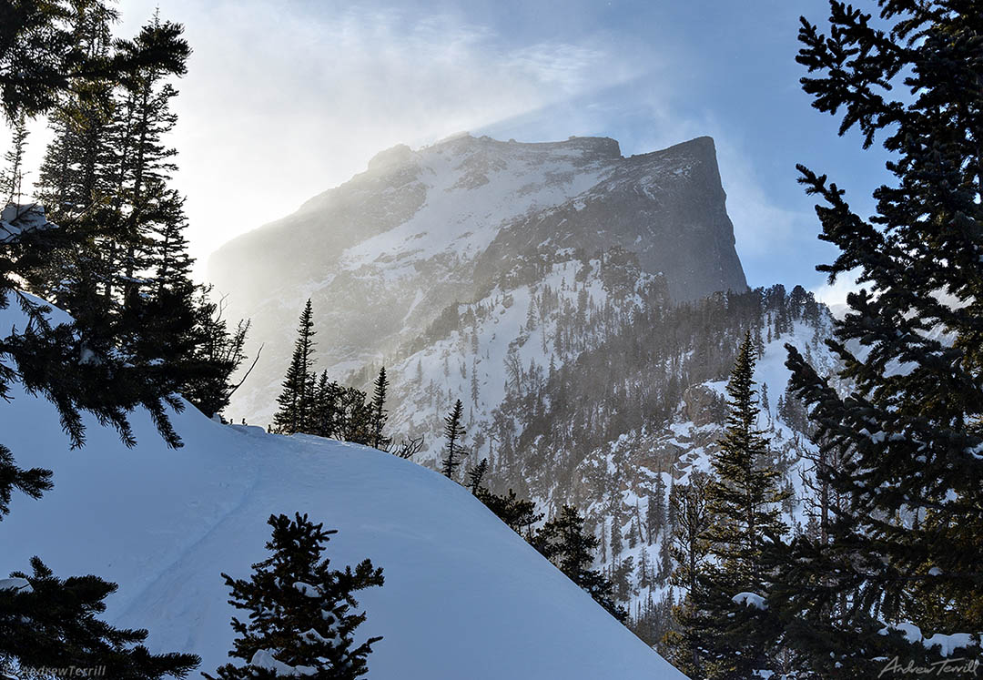 Hallet Peak in Rocky Mountain National Park