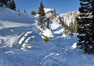 igloo camp in rocky mountain national park