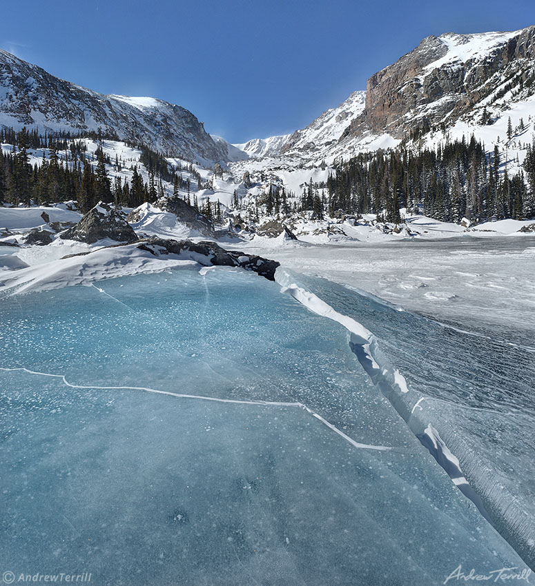 lake haiyaha rocky mountain national park