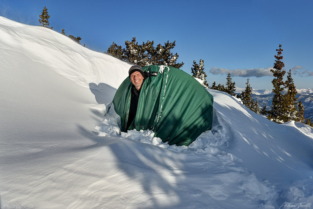 andrew terrill in camp colorado march 2022