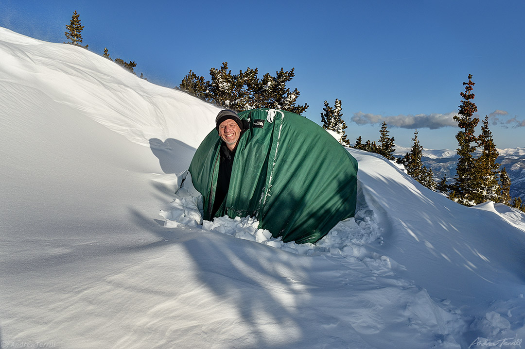 andrew terrill in camp colorado march 2022