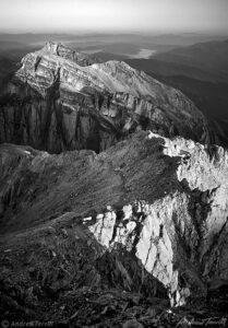 The Cresta Occidentale on Corno Grande, July 21, 1997.