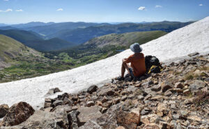 James Peak Wilderness Colorado looking east from continental divide august 11 2022