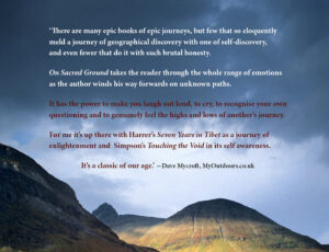 On Sacred Ground Now Available October 1 2022 MyOutdoors review quote