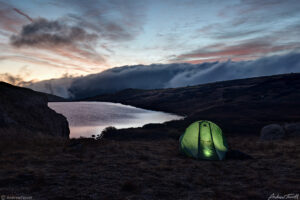 Murray Lake Camp sunrise 10-16-22