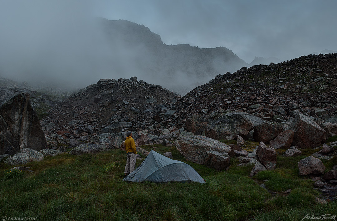 wild camp colorado mount evans mount blue sky