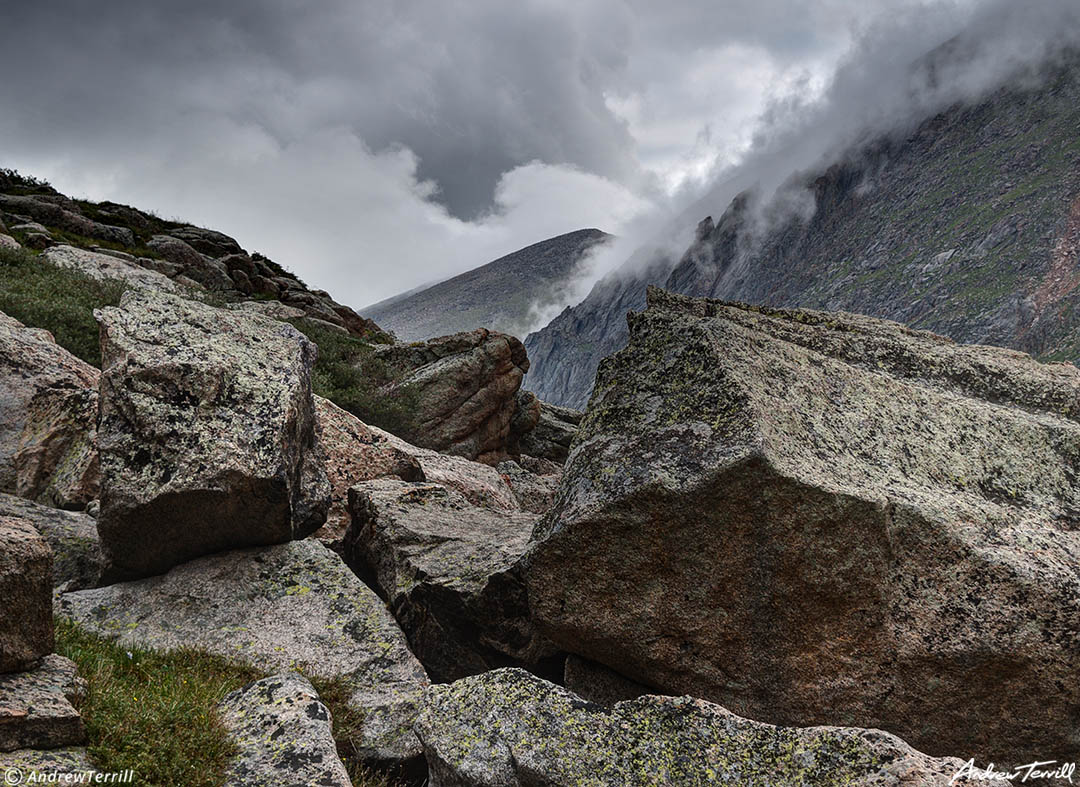 stormy skies near chicago lakes mount evans mount blue sky