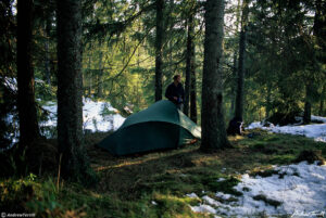 wild camp norway spring