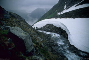 wet weather norway wild fjells mountains