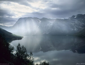 Skjomen fjord arctic norway