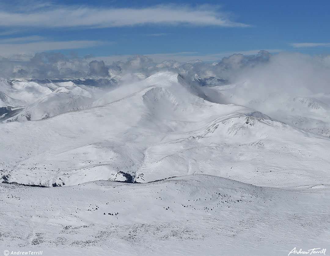 019 Squaretop Mountain colorado in winter