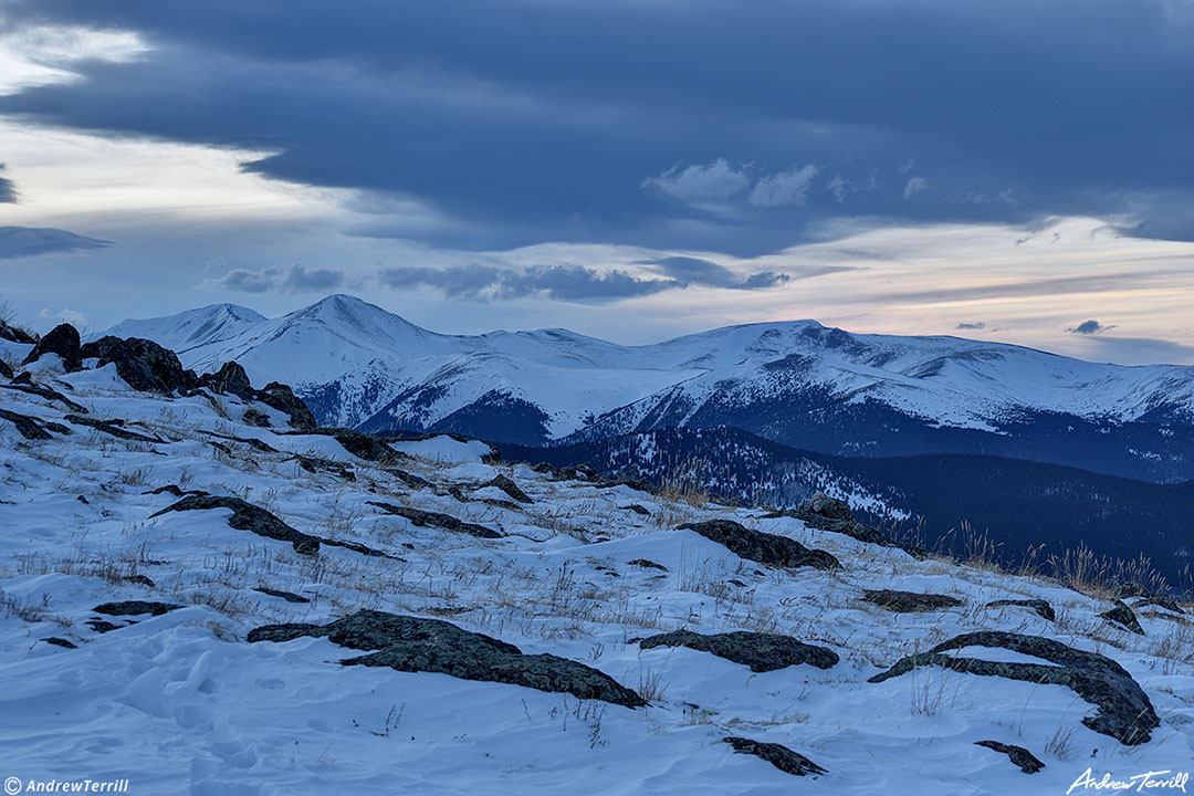 evening light colorado march 19 2023