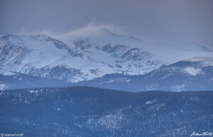 James Peak evening light march 26 2023