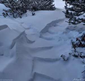 fresh snow on the stairs march 26 2023