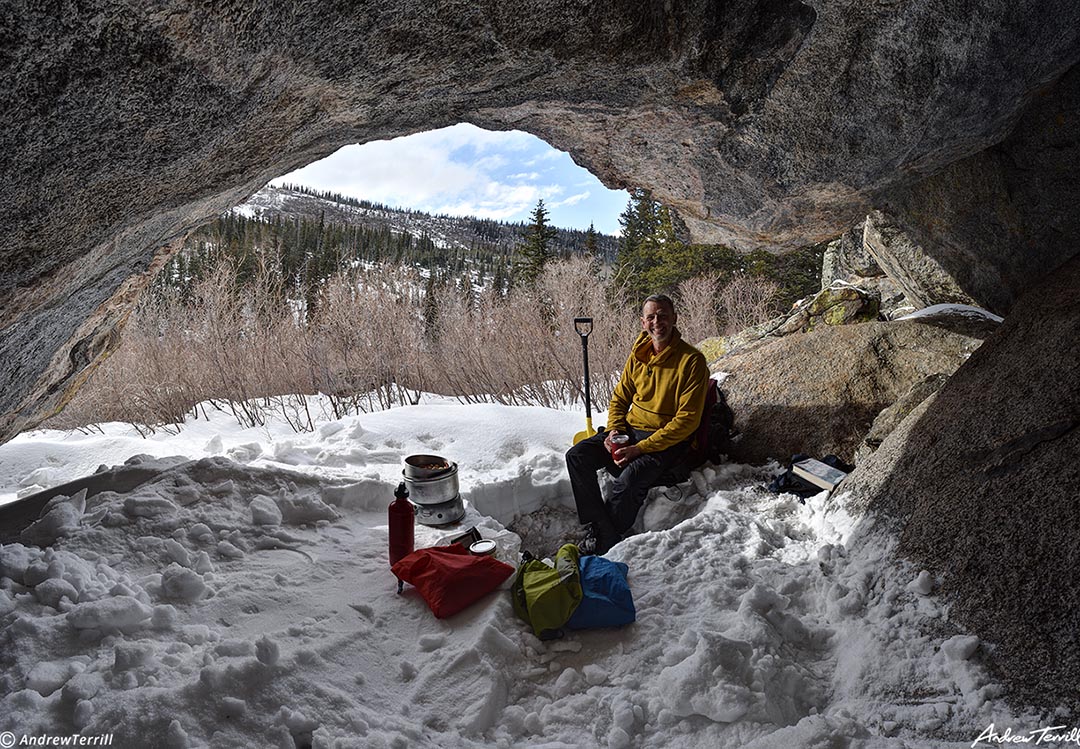 camping in a cave colorado april 14 2023