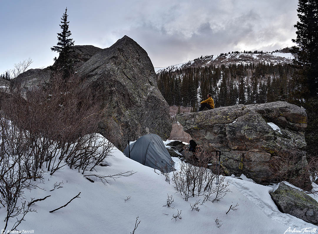 camp among rocks colorado april 14 2023