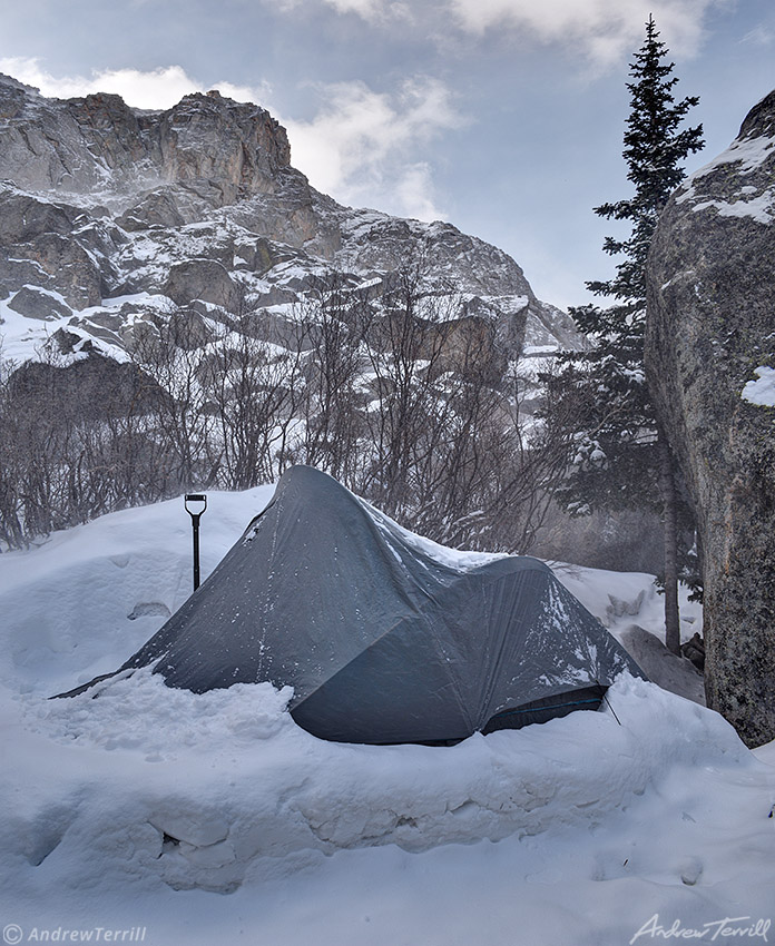 camp among boulders and spindrift colorado april 15 2023