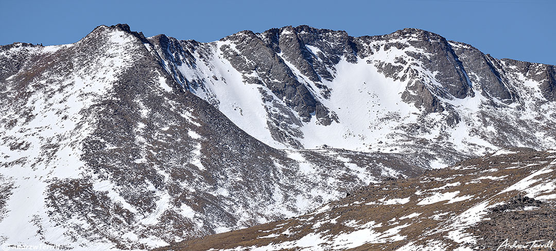 mount blue sky north face 11 april 2023