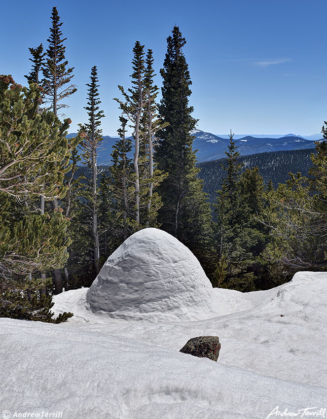  igloo in hot sunlight april 11 2023