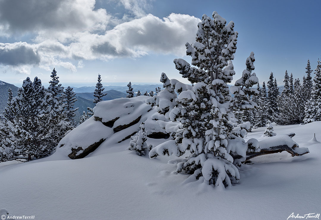 front range plains from chief mountain colorado 23 april 2023