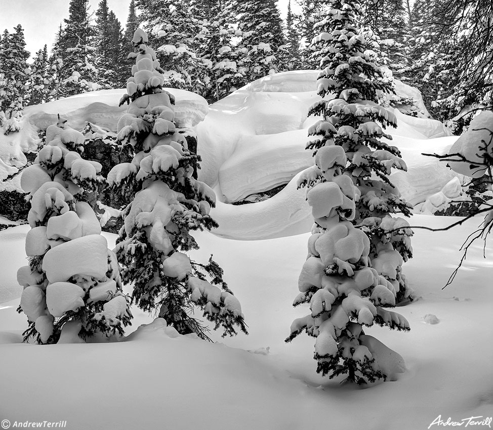 deep snow colorado winter