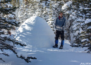 andrew terrill outside an igloo 2016