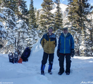 andrew terrill and igloo ed outside an igloo colorado 2016