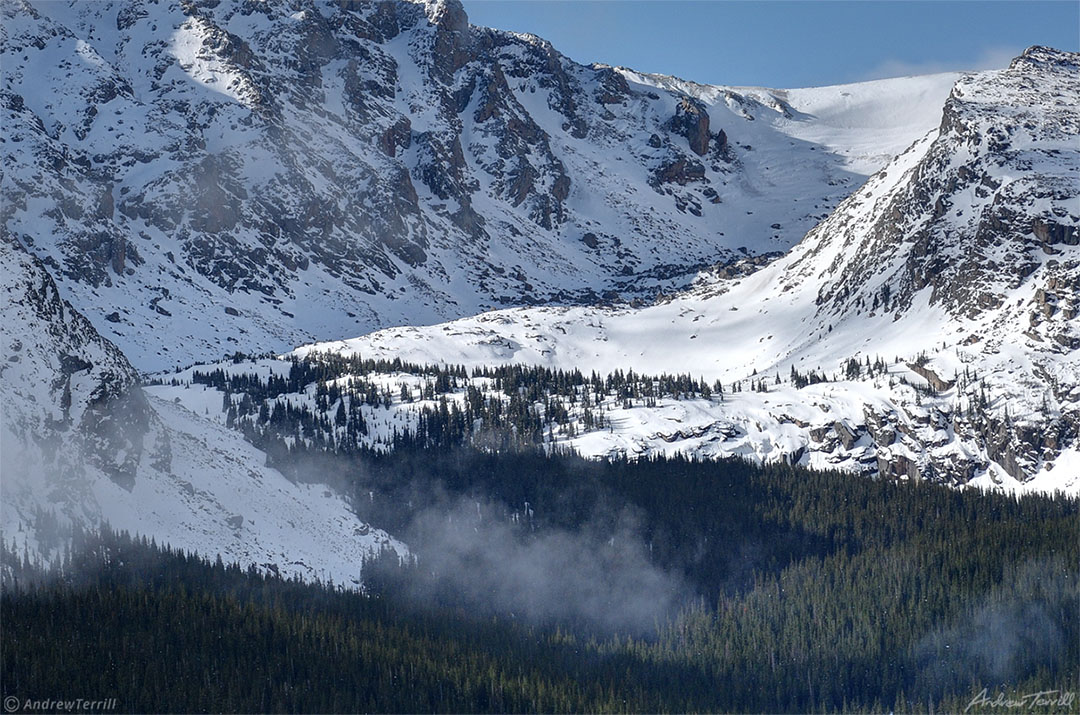 mist Hells Hole Gray Wolf Mountain detail May 13 2023