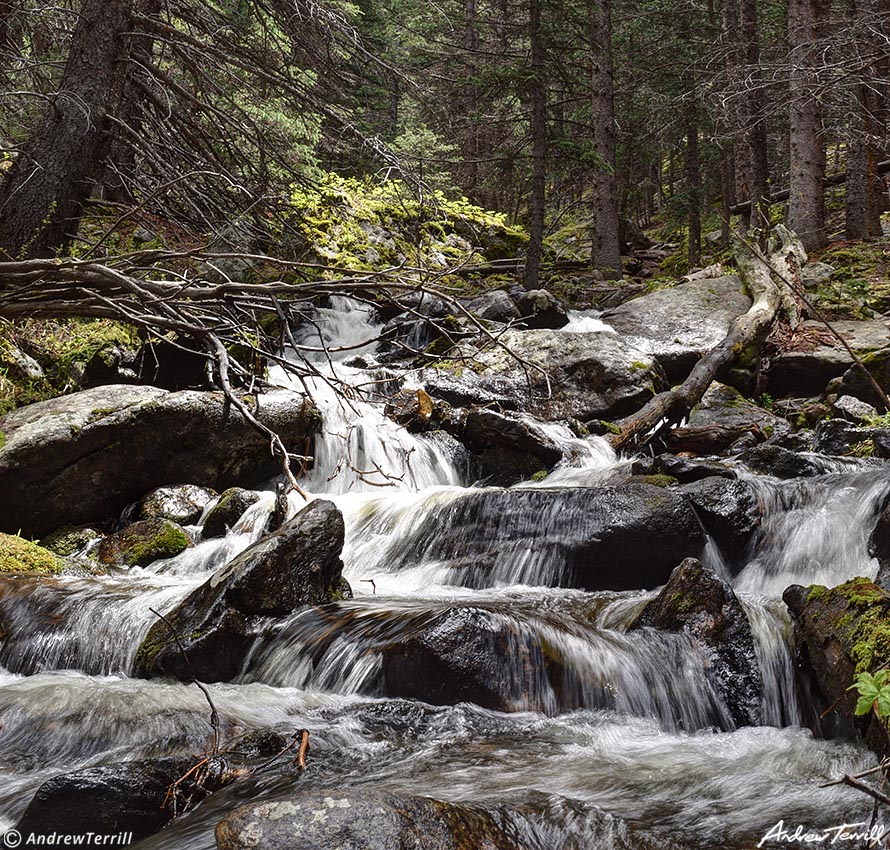 three mile creek canyon waterfall 19 june 2023