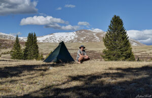 camp Mount Evans Wilderness Colorado 18 june 2023