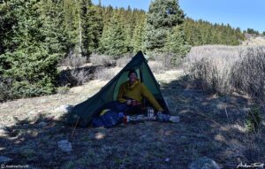 camp rosalie trail big sky wisp bivy colorado 19 june 2023