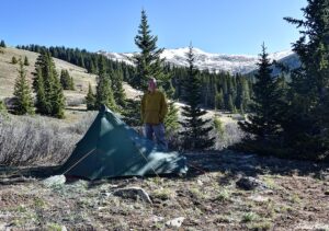 camp rosalie trail big sky wisp bivy colorado 19 june 2023