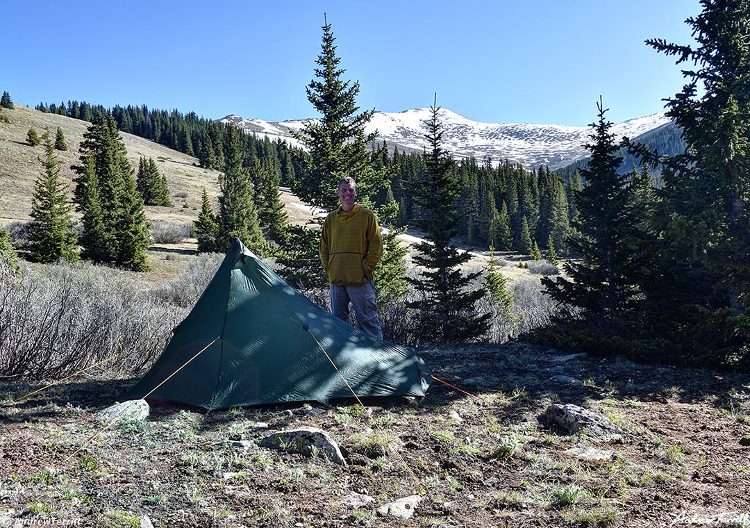 camp rosalie trail big sky wisp bivy colorado 19 june 2023