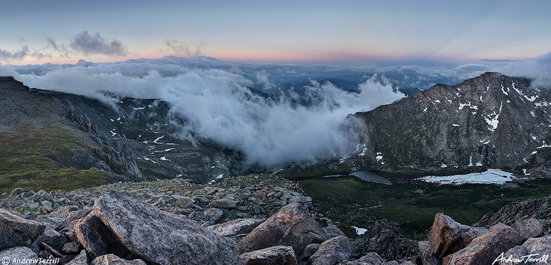 Predawn on Mount Blue Sky 6 July 2023