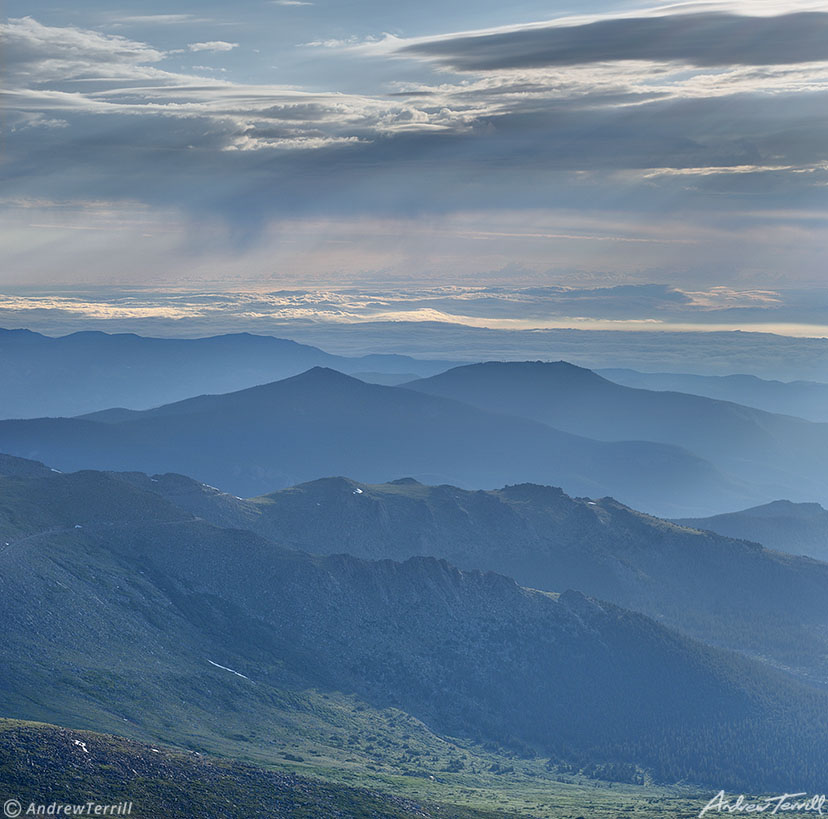 front range foothills morning Colorado 2 July 2023